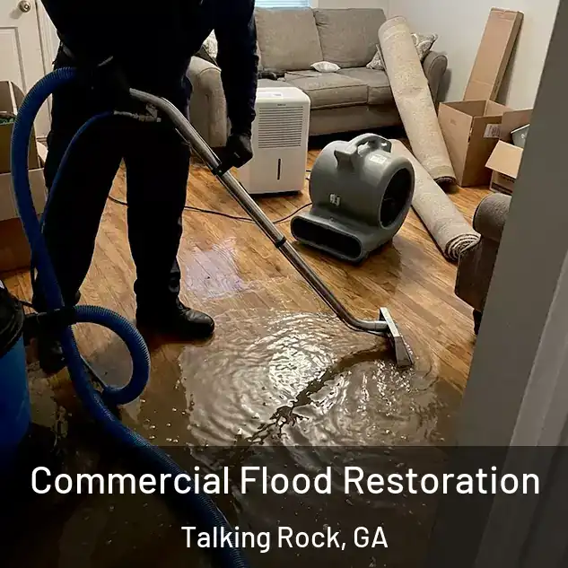  Commercial Flood Restoration Talking Rock, GA