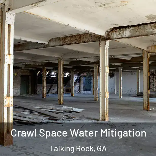  Crawl Space Water Mitigation Talking Rock, GA