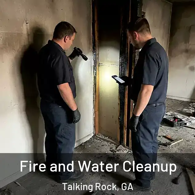  Fire and Water Cleanup Talking Rock, GA