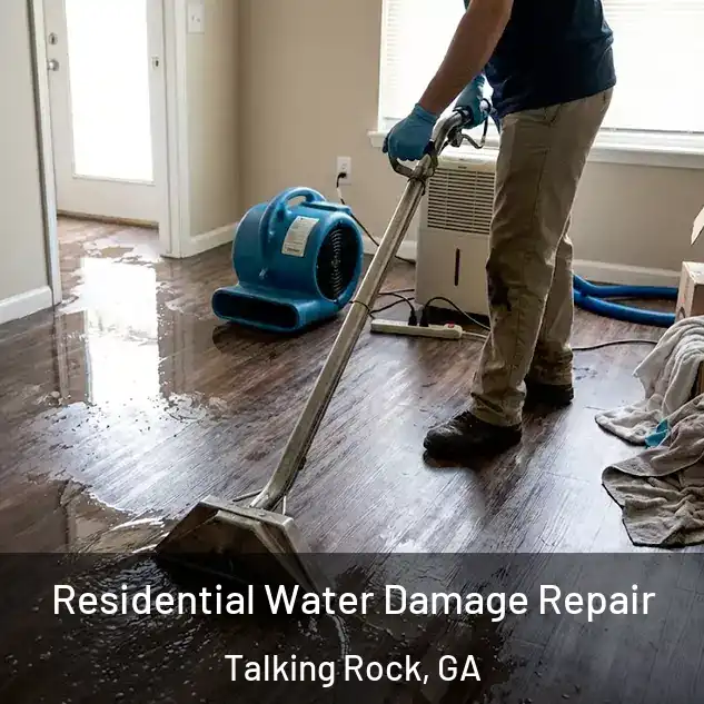  Residential Water Damage Repair Talking Rock, GA