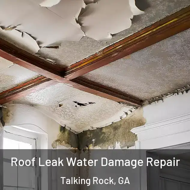  Roof Leak Water Damage Repair Talking Rock, GA