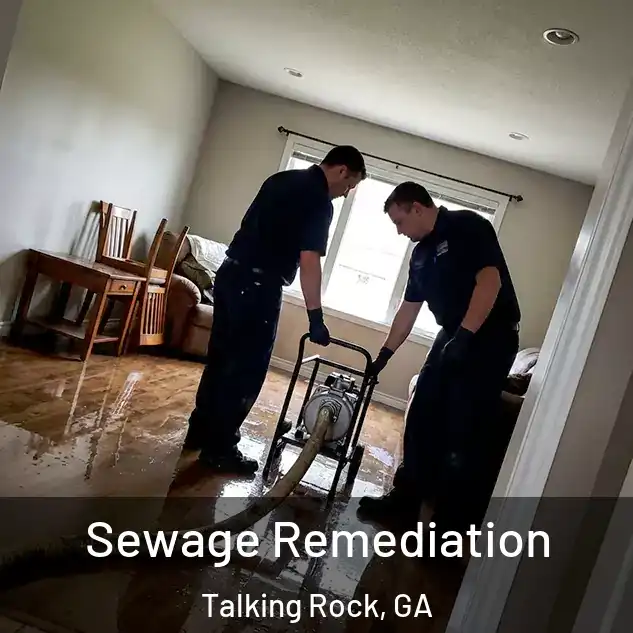  Sewage Remediation Talking Rock, GA