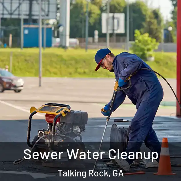  Sewer Water Cleanup Talking Rock, GA