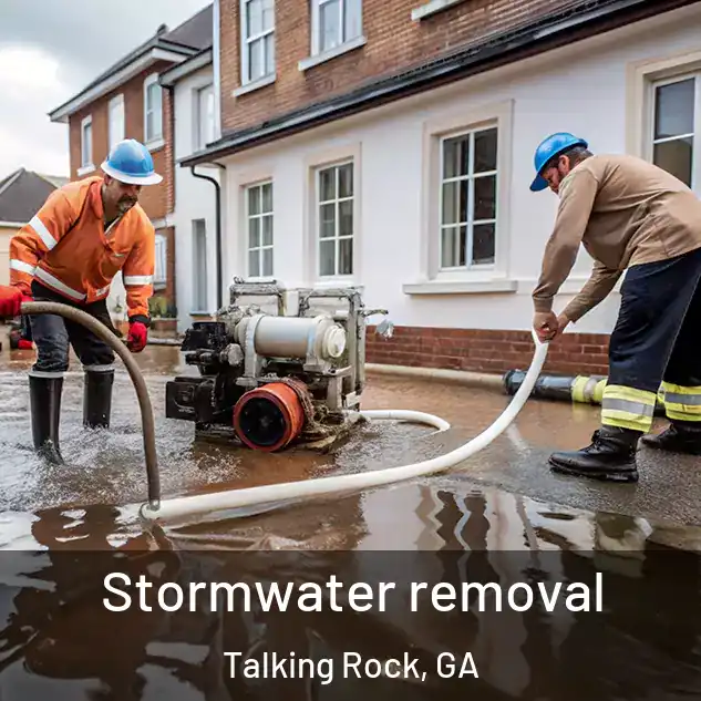  Stormwater removal Talking Rock, GA