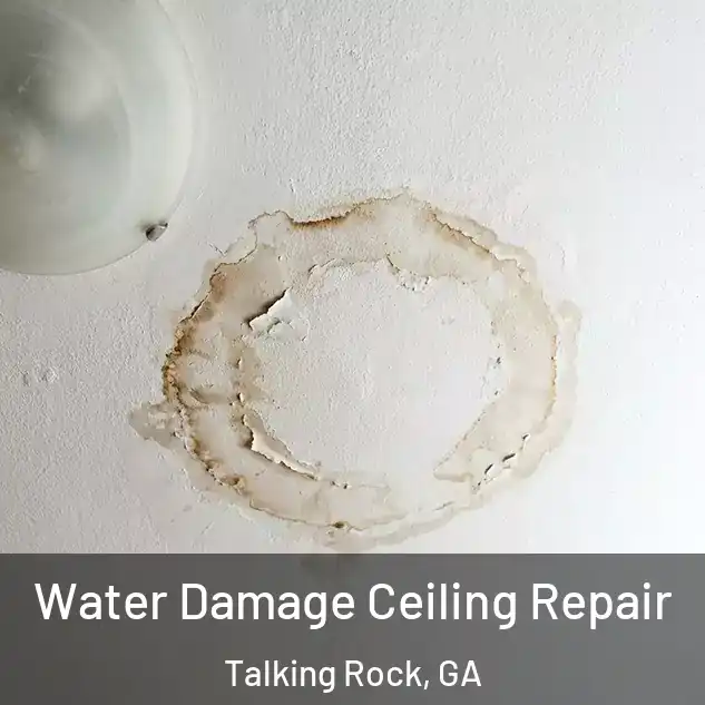  Water Damage Ceiling Repair Talking Rock, GA